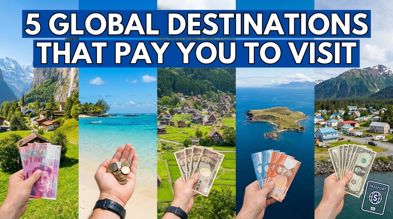 5 Global Destinations That Pay You to Visit